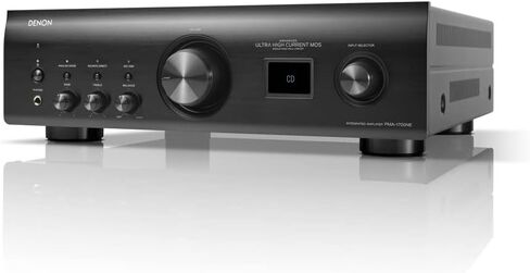 Denon PMA-1700NE (2022 Model) Integrated Amplifier (140W x 2), Built-in USB-DAC & Phono Equalizer, Analog Mode, Ultra-High Current Power Circuit, Advanced AL32 Processing Plus, Hi-Res Audio, Black in Kuwait