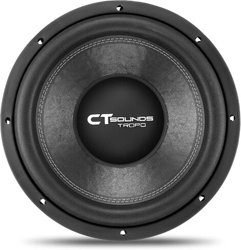 CT Sounds TROPO-12-D4 مضخم صوت سيارة 1300 وات بحد أقصى 12 بوصة مزدوج 4 أوم in Kuwait