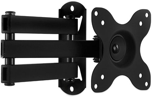 Mount-It! TV Wall Mount, Universal Fit for 19, 20, 24, 27, 32, 34, 37 and 40 Inch TVs and Computer Monitors, Full Motion Tilt and Swivel 14" Extension Arm, VESA 75, 100 Compatible in Saudi Arabia