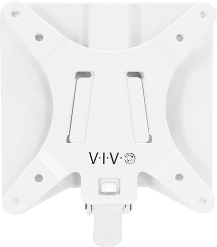 VIVO Adapter VESA Mount Quick Release Bracket Kit, Stand Attachment and Wall Mount Removable VESA Plate for Easy LCD Monitor and TV Screen Mounting, White, STAND-VAD2W in Kuwait