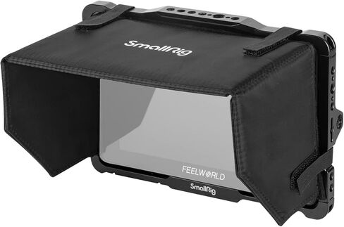 مجموعة قفص شاشة سموريج من أجل فيليوورلد LUT7 / S/برو، مع كابل HDMI ومشبك وسرود، تأتي مع فتحات تحديد الموقع 1.4 سم -50.8 سم، 1.9 سم -16 فتحة، سكة ناتو - 3837 in Kuwait