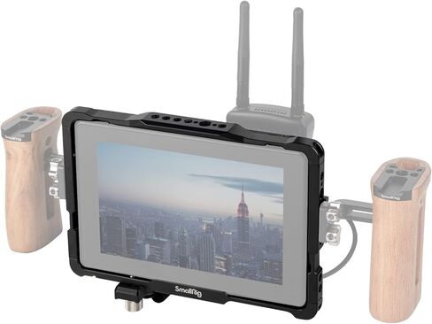 مجموعة قفص شاشة سموريج من أجل فيليوورلد LUT7 / S/برو، مع كابل HDMI ومشبك وسرود، تأتي مع فتحات تحديد الموقع 1.4 سم -50.8 سم، 1.9 سم -16 فتحة، سكة ناتو - 3837 in Kuwait