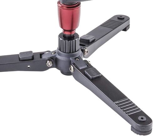 عصا مونوبود محمولة من ألياف الكربون مكونة من 4 أقسام من أوربت لصور وفيديو DSLR، والكاميرات الرياضية، وأرجل حامل ثلاثي القوائم بقاعدة سائلة مع حقيبة. 65" in Kuwait