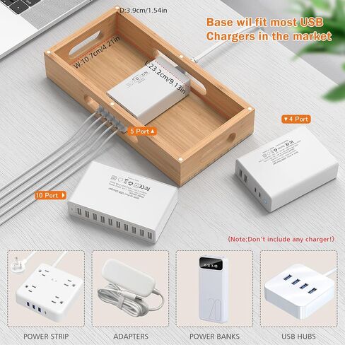 شاحن حائط USB مع 5 منافذ لأجهزة متعددة، شاحن حائط USB متعدد الاستخدامات بقدرة 40 وات 8 أمبير متوافق مع الأجهزة اللوحية والهاتف ومنتجات الأجهزة المحمولة وهواتف Android وجميع أجهزة منافذ USB in Kuwait
