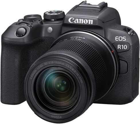 Canon EOS R10 Mirrorless Camera w/RF-S18-150mm f/3.5-6.3 is STM Lens Kit (Renewed) in Kuwait
