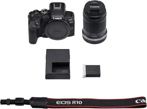 Canon EOS R10 Mirrorless Camera w/RF-S18-150mm f/3.5-6.3 is STM Lens Kit (Renewed) in Kuwait