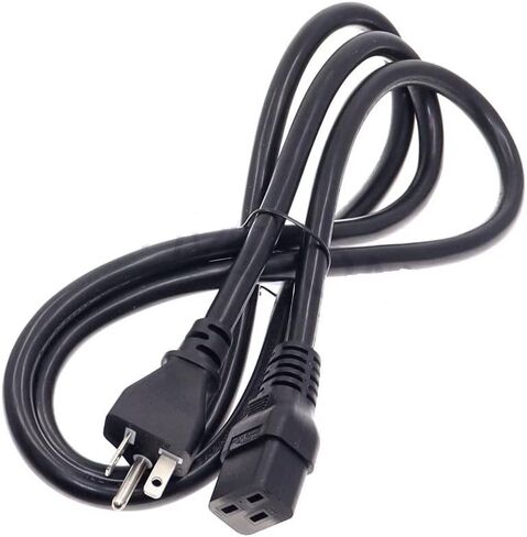 Toptekits Heavy-Duty Power Cord NEMA L6-20P to C19 for PDU and UPS 10ft/3m, 20A, 250V, 12AWG, IEC-320-C19 to NEMA L6-20P Power Cable, UL Listed in Kuwait
