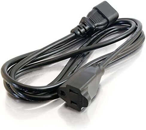 C2G 6FT Premium Universal Extension Cord - Power Extension Cord for TV, Computer, Monitor, Appliance & More (03141) in Kuwait