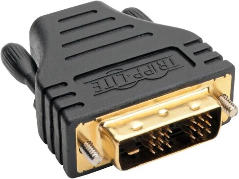 Tripp Lite HDMI to DVI Cable Adapter, DVI-D Connector, 1920x1080, 8in 8" F/M (P130-08N) in Saudi Arabia