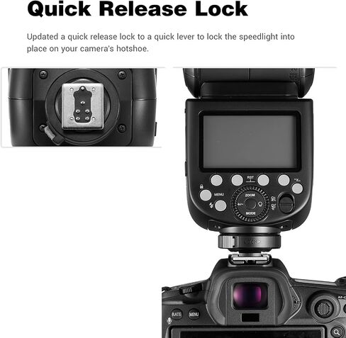 Godox V850III Camera Flash 2.4G 1/8000s HSS, Speedlight 1.5s Recycle time | 2600mAh Li-ion Battery, for DSLR Cameras Photography in Saudi Arabia