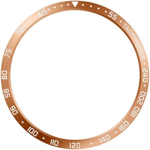 AISPORTS Bezel Styling Compatible for Samsung Galaxy Watch 6 Classic 47mm Bezel Ring Adhesive Cover Anti Scratch Stainless Steel Metal Bezel Loop Protective Case Cover for Galaxy Watch 6 Classic 47mm in Saudi Arabia