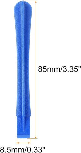 MECCANIXITY Plastic Spudger Pry Opening Repair Tools 10pcs for Mobile Phone PC Tablet Laptop LCD Screen Smart Phone Repair 85x8.5mm Blue in Saudi Arabia