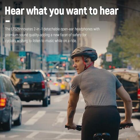 LIVALL LTS21 Open Run Pro - Open Ear Wireless Bluetooth 5.2 Sport Headphones, Sweatproof Waterproof Lightweight Wireless Earphones for Running, Gym, Cycling Headset, with Helmet Brackets in Kuwait