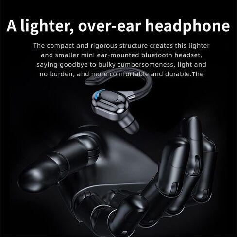 Wireless Earbud,Sports Bluetooth 5.3 Headphones,Bluetooth Earbud with Mic Deep Bass,in Ear Wireless Earphones Noise Cancelling Headphones,Ear Buds with Earhooks IP7 Waterproof for iPhone/Android in Saudi Arabia