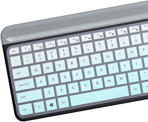 Keyboard Cover for Logitech MK470 & Logitech K585 K580 & MK470 Wireless Ultra Thin Silicone Keyboard Protector Skin-Clear in Kuwait