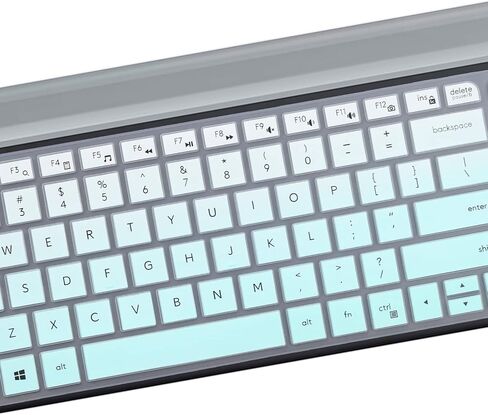 Keyboard Cover for Logitech MK470 & Logitech K585 K580 & MK470 Wireless Ultra Thin Silicone Keyboard Protector Skin-Clear in Kuwait