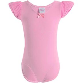 Dancina Flutter Short Sleeve Ballet Leotard for Girls & Toddlers