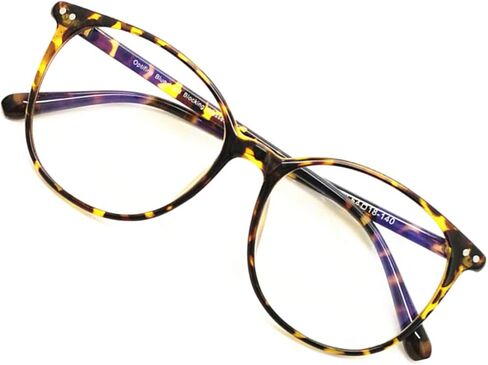 Reading Glasses Anti Blue Light Blocking Reader Oversized Frame for Women Men for Mid Big Face Anti Eyestains in Saudi Arabia