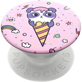 PopSockets: حامل ومقبض PopGrip الموسع مع جزء علوي قابل للتبديل للهواتف والأجهزة اللوحية - Sugar Bear in Kuwait