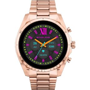 Michael Kors Men's or Women's Gen 6 44mm Touchscreen Smart Watch with Alexa Built-In, Fitness Tracker, Sleep Tracker, GPS, Music Control, Smartphone Notifications (Model: MKT5134V) in Saudi Arabia