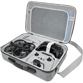 شنطة افاتا صلبة لحمل دي جيه اي افاتا اف بي في من امازير، شنطة حمل محمولة للسفر لملحقات درون دي جيه اي افات (متوافقة مع نظارات دي جيه اي انتيجرا ونظارات V2 ونظارات 2), ترقية سعة كبيرة, ترقية سعة كبيرة in Kuwait