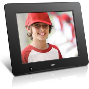 Aluratek ADMSF310F 10-Inch Digital Photo Frame with Energy Efficient Motion Sensor 4GB Built in Memory (Black)