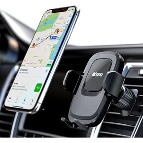IKOPO Car Phone Holder Mount, Universal Air Vent Holder Clip Sturdiest Shockproof Mobile Cell Phone Mount Handsfree Stand Cradle for iPhone, Samsung, LG and More in Kuwait