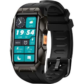 KOSPET Health & Fitness Tracker 50+Days Standby Battery Life Smart Watch, 100 Meter Waterproof 3D Curved Corning Gorilla Glass Full Metal 70 Sports Modes 24H Smart Sleep Tracking, AMOLED Display in Kuwait