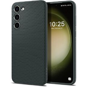 Spigen Liquid Air مصمم لحافظة Galaxy S23 (2023) - أخضر غامق