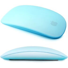 IRAINSUN Mouse Silicone Case, for Apple Magic Mouse 1&2, Drop Proof, Dust Proof, Ultra Thin Cover (Pink)