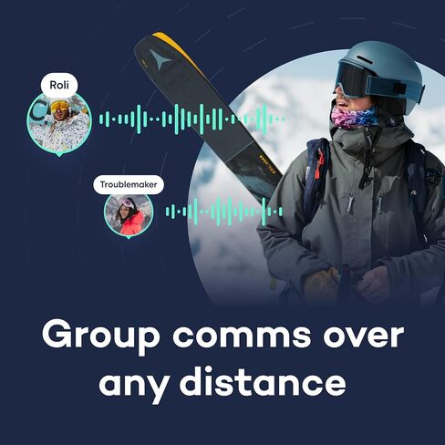 ALECK 006™ - Universal Bluetooth Wireless Hi-Fi Audio and Communication Speakers for Ski and Snowboard Helmets in Kuwait