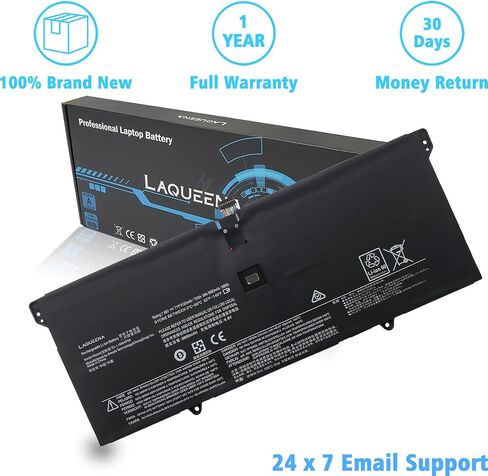 LAQUEENA L16M4P60 Laptop Battery Compatible with Lenovo Yoga 920 920-13IKB 920-131KB 920-13IKB-80Y7 80Y8 81TF Ideapad Flex Pro-13IKB Yoga 6 Pro-13IKB L16C4P61 5B10N01565 5B10N17665 5B10W67249 in Saudi Arabia