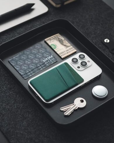 VULKIT Phone Card Holder Slim Elastic Adhesive Phone Wallet Credit Card Sleeves Sticker for Back of Smartphone(Green) in Kuwait