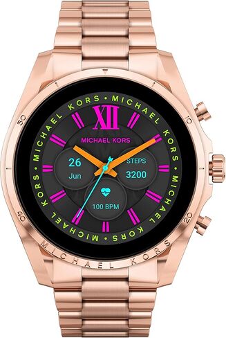 Michael Kors Men's or Women's Gen 6 44mm Touchscreen Smart Watch with Alexa Built-In, Fitness Tracker, Sleep Tracker, GPS, Music Control, Smartphone Notifications (Model: MKT5134V) in Saudi Arabia