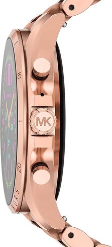 Michael Kors Men's or Women's Gen 6 44mm Touchscreen Smart Watch with Alexa Built-In, Fitness Tracker, Sleep Tracker, GPS, Music Control, Smartphone Notifications (Model: MKT5134V) in Saudi Arabia