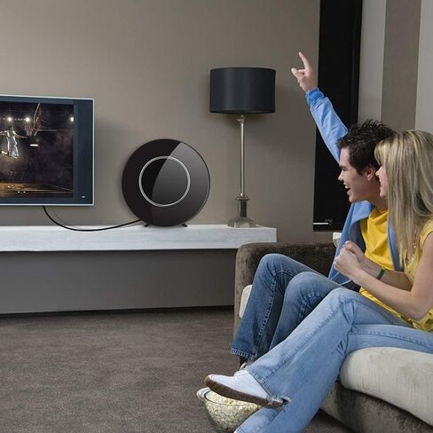 600 Miles Range TV Antenna Free Channels, HDTV Digital Antenna Amplifier, Ultra HD 4K HDR 1080P Powerful TV Signal Booster for Smart TV/Old TV 32FT Cable Indoor (Adapter Included) in Kuwait