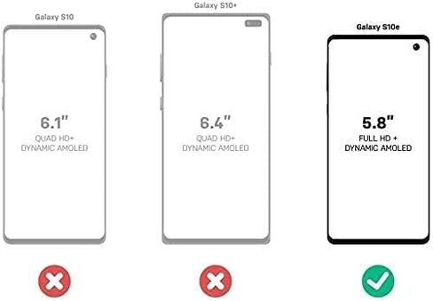 OtterBox Defender Series Screenless Edition Case for Samsung Galaxy S10E - Case Only - Belt Clip Holster Not Included - Non-Retail Packaging - Big Sur in Kuwait