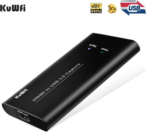 KuWFi Capture Cards for PC Gaming HDMI to USB3.0 Audio Video Capture Cards in Kuwait