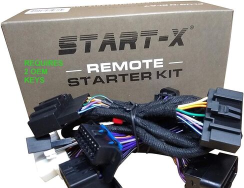 Start-X Remote Starter Kit for Ford F-150 11-14 || F-250 11-16 || F-350 11-16 || F-450 11-16 || F-550 11-16 || Edge 11-14 || Expedition 15–17 || Explorer || Completely Plug N Play, No Wire Splicing. in Kuwait