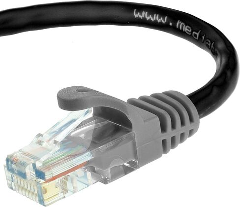 Mediabridge™ Ethernet Cable (25 Feet) - Cat6 550MHz, 10Gbps - RJ45 Computer Networking Cord (Part# 31-699-25B) in Kuwait