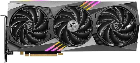 MSI بطاقة عرض مرئي للالعاب جيفورس RTX 4070 12GB GDRR6X 192 بت بمنفذ HDMI/DP ومروحة ان في لينك توركس 4.0 ادا لوفليس (RTX 4070 جيمنج اكس تريو 12G) in Saudi Arabia