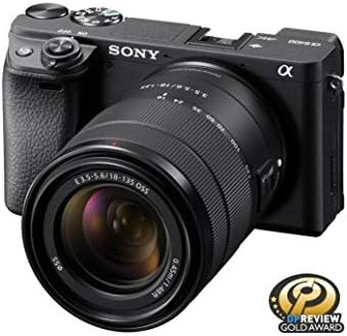 Sony Alpha a6400 Mirrorless Camera: Compact APS-C Interchangeable Lens Digital Camera with Real-Time Eye Auto Focus, 4K Video, Flip Screen & 18-135mm Lens (Renewed) in Kuwait