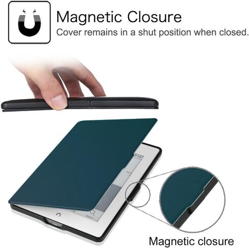 Fintie Case for Nook GlowLight Plus (Previous Gen 6 inch - Barnes & Noble 2015 Model BNRV510) Case, Premium PU Leather Slim Cover, NOT Fit 7.8 Inch 2019 New Version, Love Tree in Saudi Arabia
