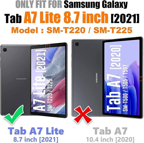 BMOUO Kids Case for Samsung Galaxy Tab A11 8.7 Inch 2025/A9 8.7" 2023 /Tab A7 Lite 8.7" 2021- with Built-in Screen Protector, Shockproof Samsung Galaxy Tab A11/A9/A7 Lite Case 8.7 Inch - Blue in Saudi Arabia