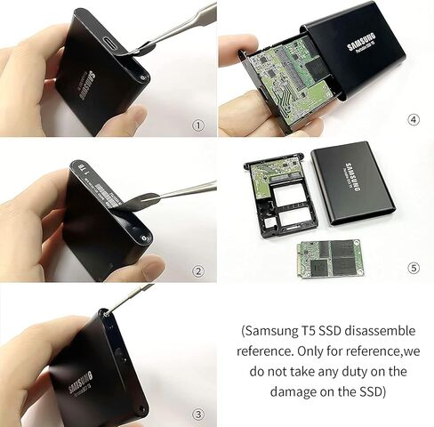 ANDYCINE Lunchbox Black Color Magnalium Case for mSATA SSD Enclosure Compatible for Samsung T5 Compatible for Atomos Ninja V ,V+ in Kuwait