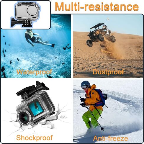 غطاء حماية مقاوم للماء لكاميرا دي جيه اي اوسمو اكشن مع دعامة لكاميرا اكشن دي جيه اي اوسمو in Kuwait