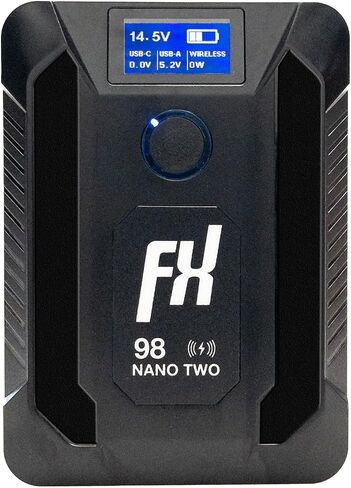 SONGING 50Wh FXLION Nano ONE-PRO Tiny V-Mount/V-Lock Battery w/Built-in Wireless Charger Type-C, D-tap, USB A, Micro USB for Cameras, Camcorders,Large LED Lights, Monitors, MacBook and Smartphone in Saudi Arabia