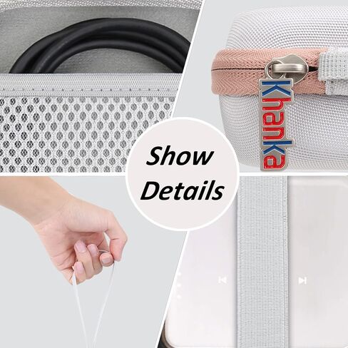 Khanka Hard Travel Case Compatible with Kodak Luma 75 Pocket Projector - Portable Movie Projector, Case Only in Saudi Arabia
