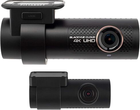 BlackVue DR900X-2CH Plus مع بطاقة microSD سعة 32 جيجابايت | كاميرا داشكام سحابية بدقة 4K UHD | شبكة Wi-Fi مدمجة ونظام تحديد المواقع العالمي (GPS) ومراقبة الجهد الكهربي لوضع انتظار السيارات | LTE ونقطة اتصال الهاتف المحمول عبر وحدة LTE الاختيارية (متجددة) in Kuwait