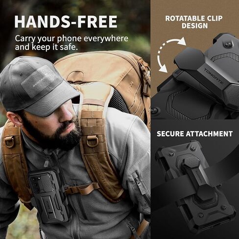 حافظة TONGATE لهاتف Galaxy Z Fold 5، مع حامل قلم S جديد وواقي شاشة ومسند، حافظة حماية مفصلية متينة لكامل الجسم مع مشبك حزام وغطاء كاميرا لهاتف Samsung Galaxy Z Fold 5، أخضر in Kuwait